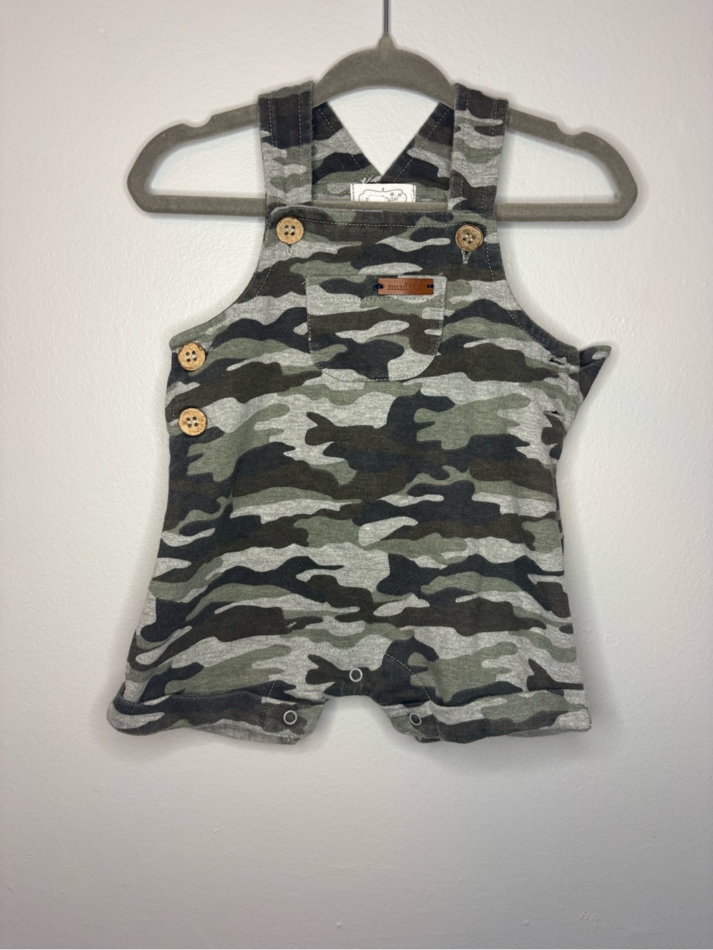 Mudpie Camo Cotton Romper - Kids
